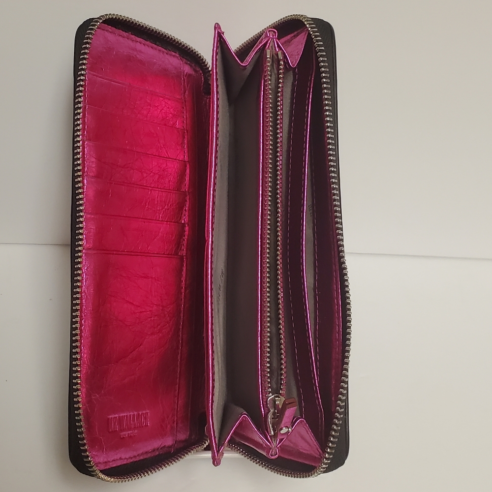 MZ Wallace 3 Side Zip Wallet - Picture 10 of 13